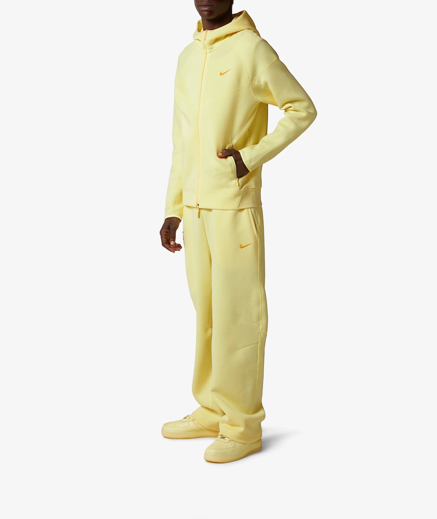 Nike NOCTA Tech Fleece Zip Hoodie x Drake Jaune pastel